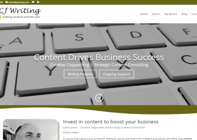 Writer Website Design and Content Marketing